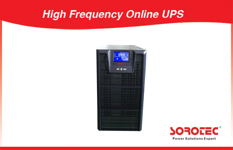 LCD Display High Frequency online UPS 0.9 Output  Power Factor 1-10KVA