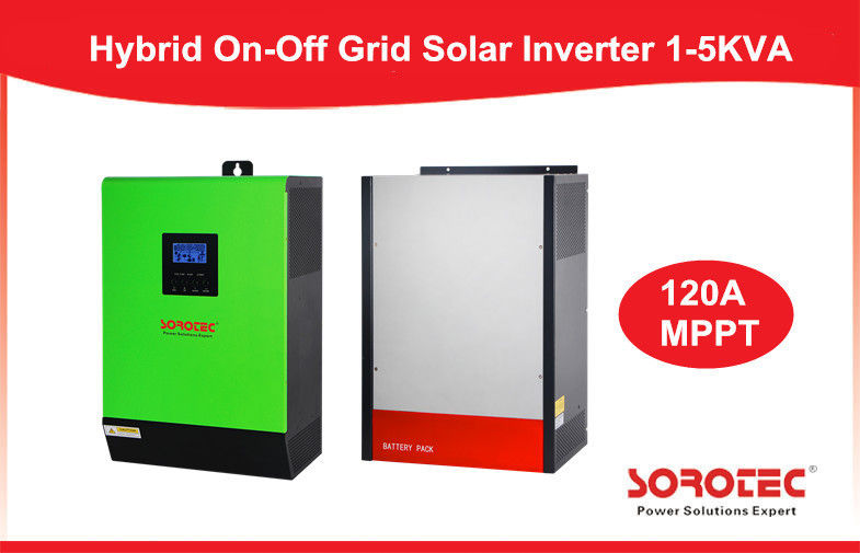 3Kw On/Off Grid High Frequency Solar Inverter 4000W Dc-Ac Pure Sine Wave Inverter