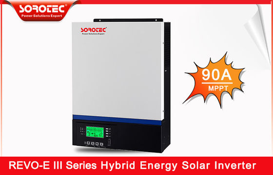 3-5.5KW রেভো ই প্লাস ওয়াইড পিভি ইনপুট রেঞ্জ 120-450 ভিডিসি চালু / বন্ধ গ্রিড সৌর হাইব্রিড পাওয়ার ইনভার্টার